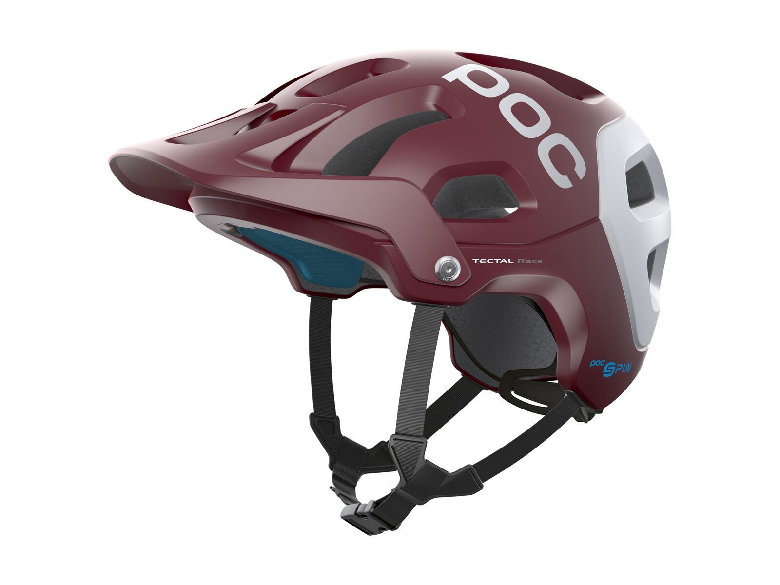 POC Tectal Race SPIN, propylene red/hydrogen white matt - Bild 1