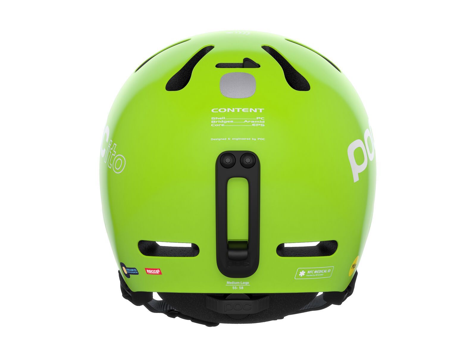 POC POCito Fornix MIPS, fluorescent yellow/green - Bild 4