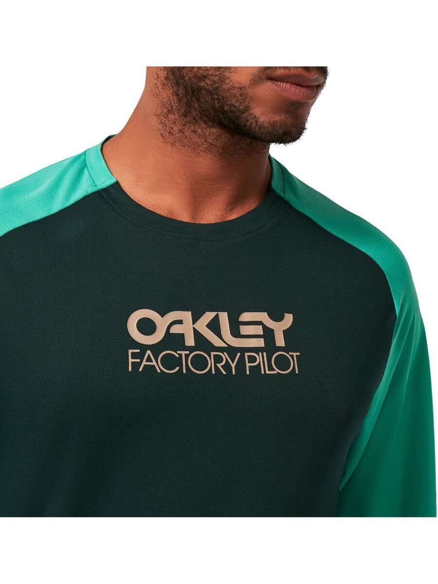 Oakley Factory Pilot MTB LS Jersey II, hunter green - Bild 7