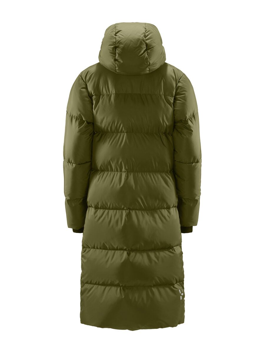 Haglöfs Long Down Parka Women, olive green - Bild 2