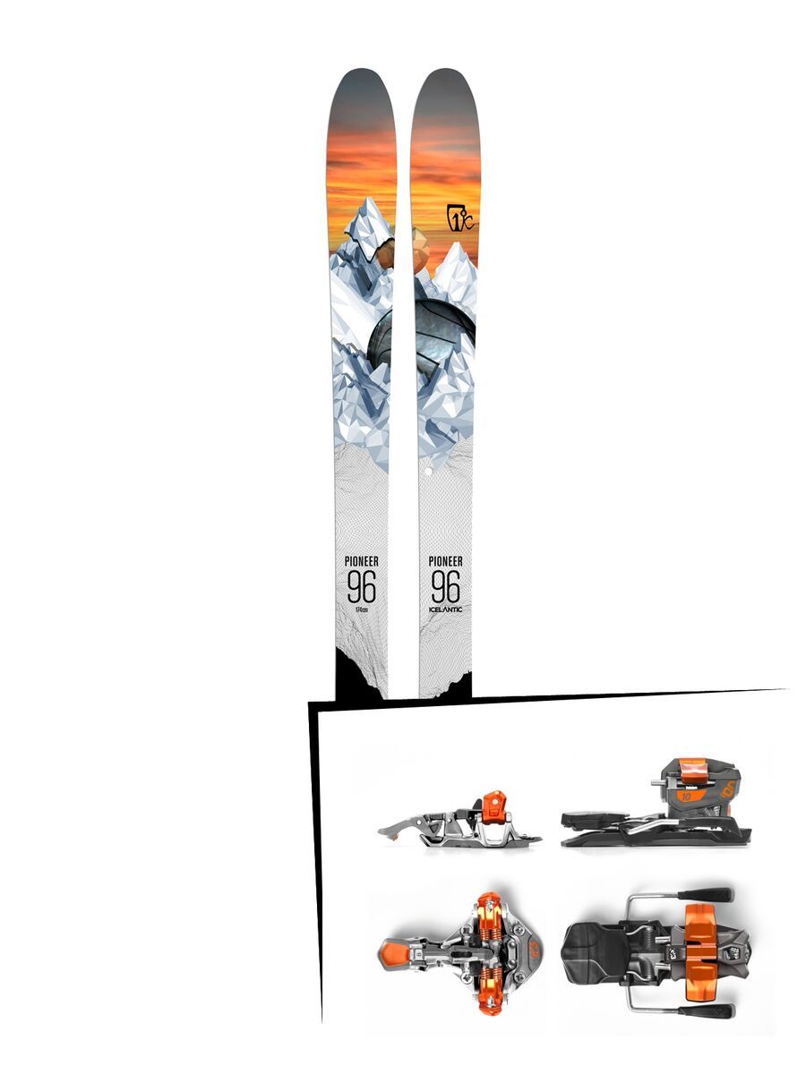 Set: Icelantic Pioneer 96 2018 + G3 Ion 10 - Bild 1