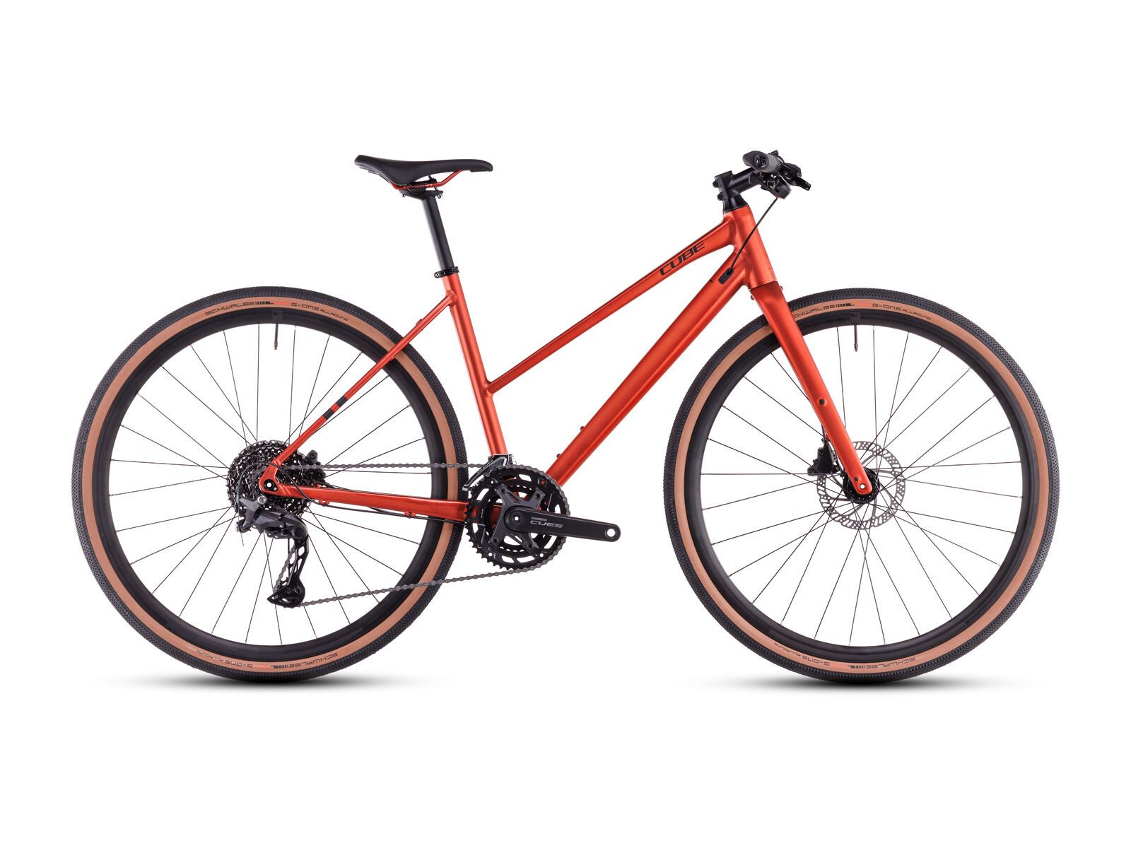 Cube Nulane Pro Trapeze, fireorange´n´black - Bild 1