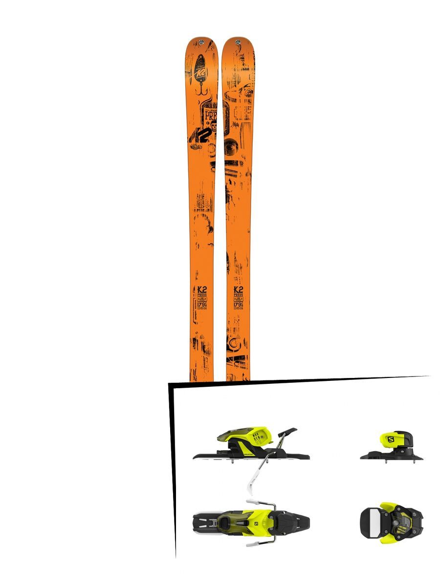 Set: K2 SKI Press 2016 + Salomon Warden 11 (1706223) - Bild 1
