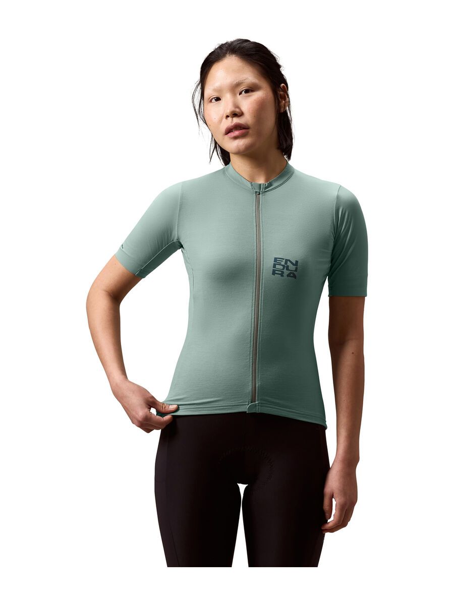Endura Damen AllTrack Ride Kurzärmeliges Trikot, sage green - Bild 3