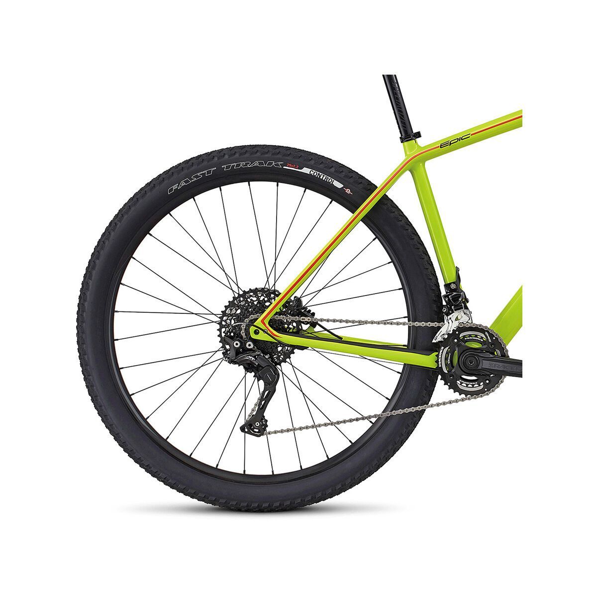 Specialized Epic HT Comp Carbon 29, gloss hyper greener/black/nordic red - Bild 4