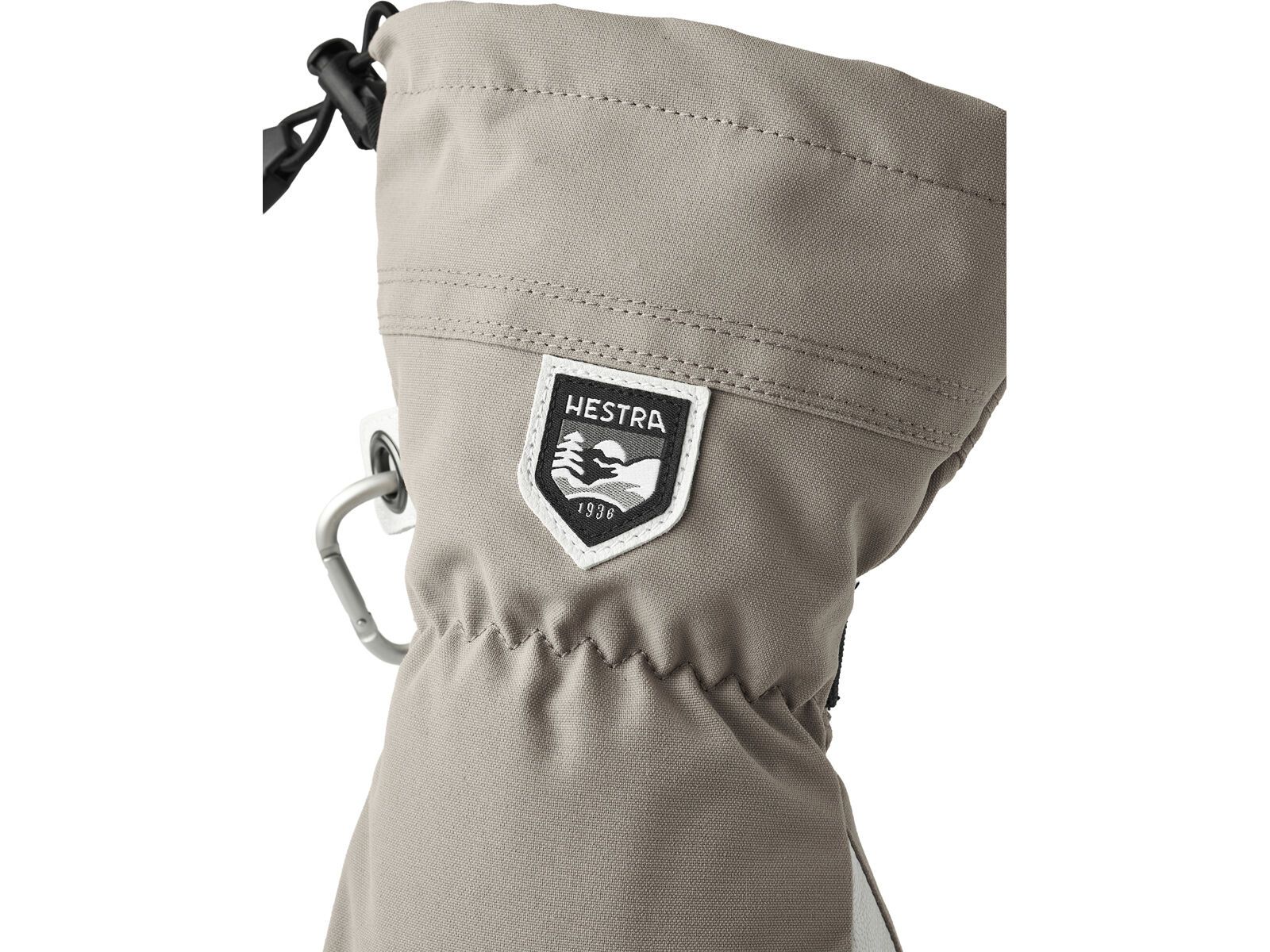 Hestra Army Leather Heli Ski 3 Finger, khaki - Bild 4