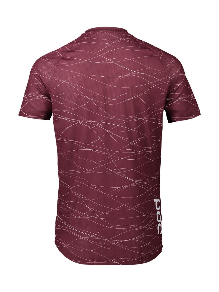 POC MTB Pure Tee, lines propylene red - Bild 3