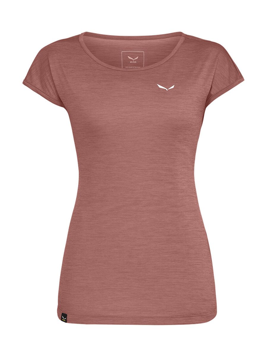 Salewa Puez Melange Dry'Ton T-Shirt Damen, desert pink melange - Bild 1
