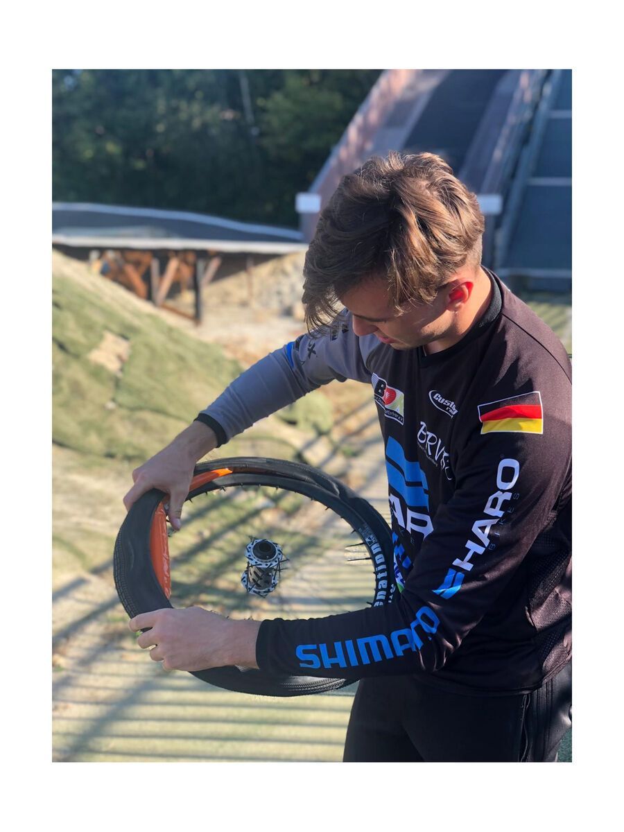 Tubolito Tubo BMX SV - 22/24 x 1.5-2.4, orange - Bild 5