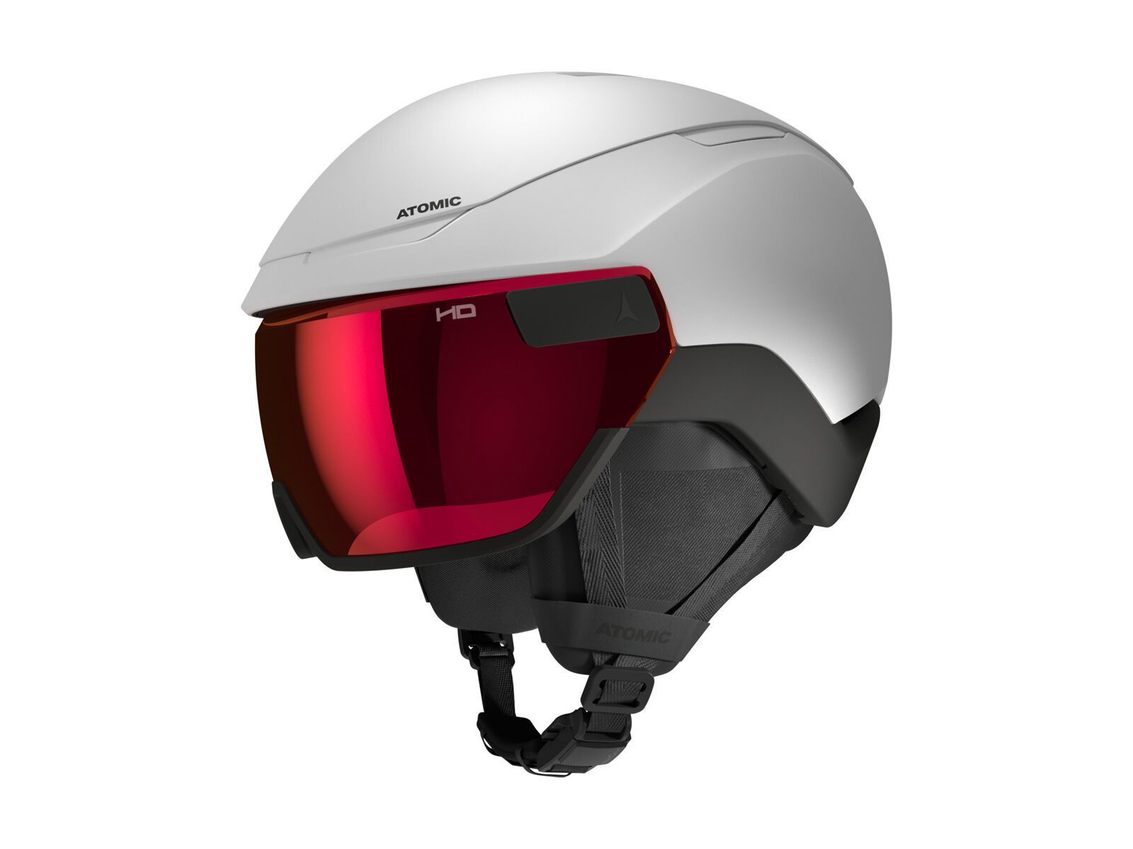 Atomic Revent GT AMID Visor, Red HD / white/black - Bild 1