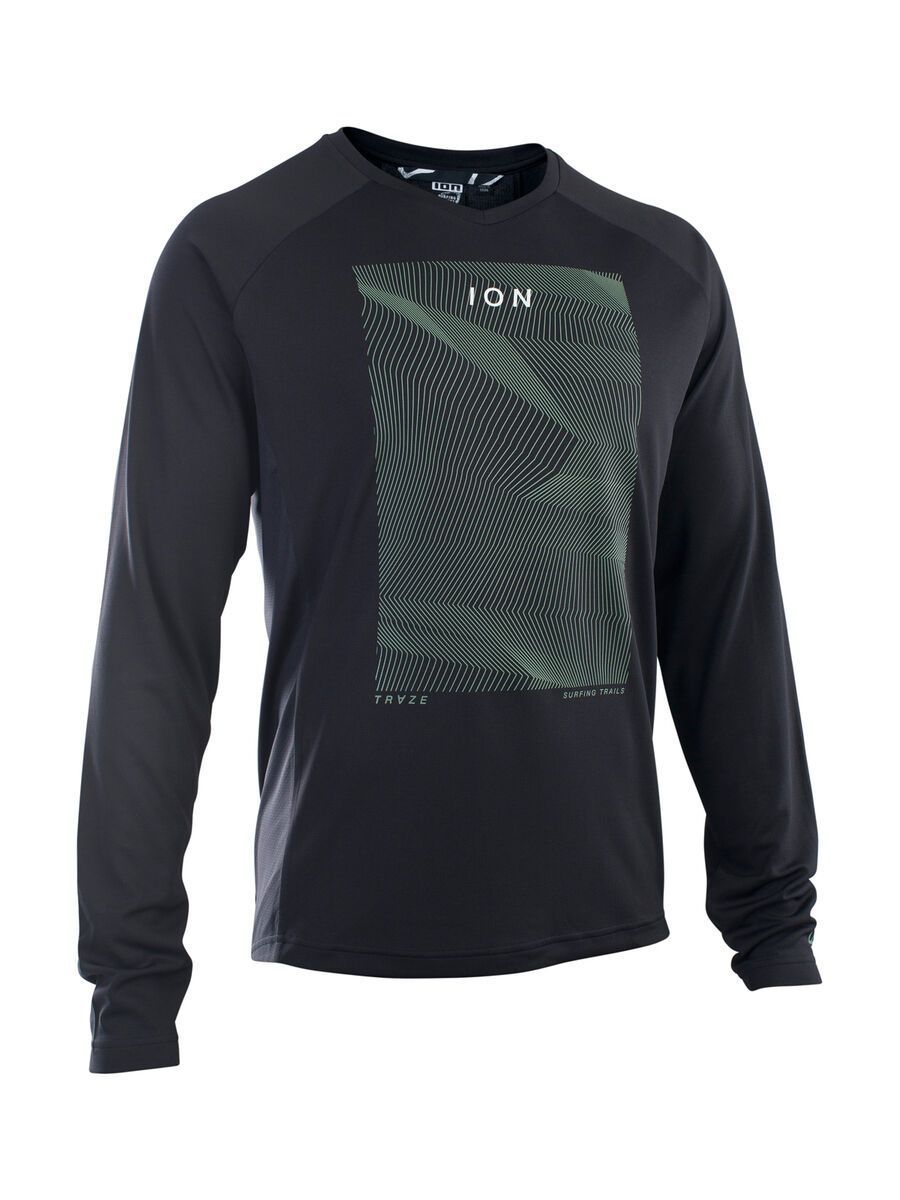 ION Jersey Traze Longsleeve Men, black - Bild 1