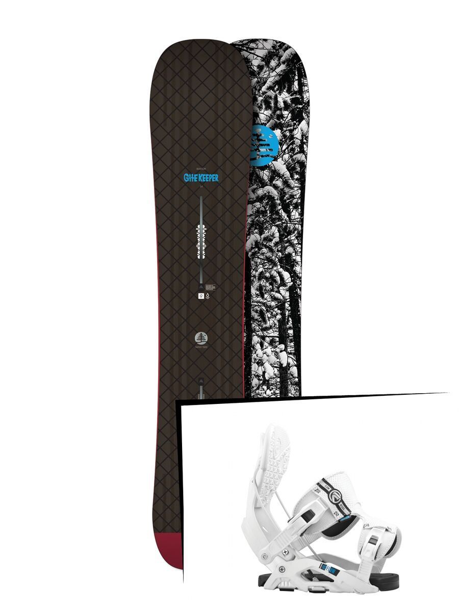 Set: Burton Gate Keeper 2017 + Flow Nexus (1513163S) - Bild 1