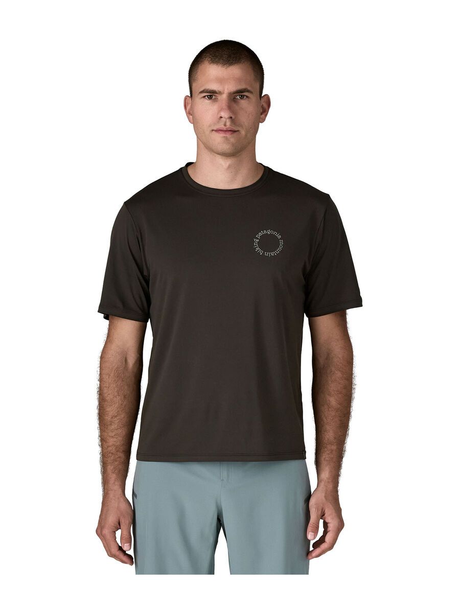 Patagonia Men's Cap Cool Daily Shirt - Spoke Stencil, black - Bild 3