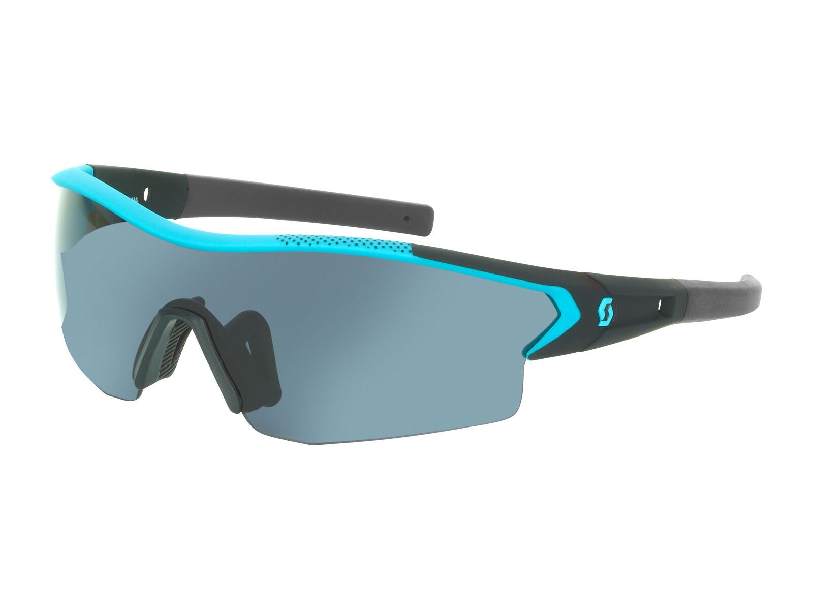 Scott Leap Sunglasses + Wechselscheibe, blue matt/Lens: grey - Bild 1