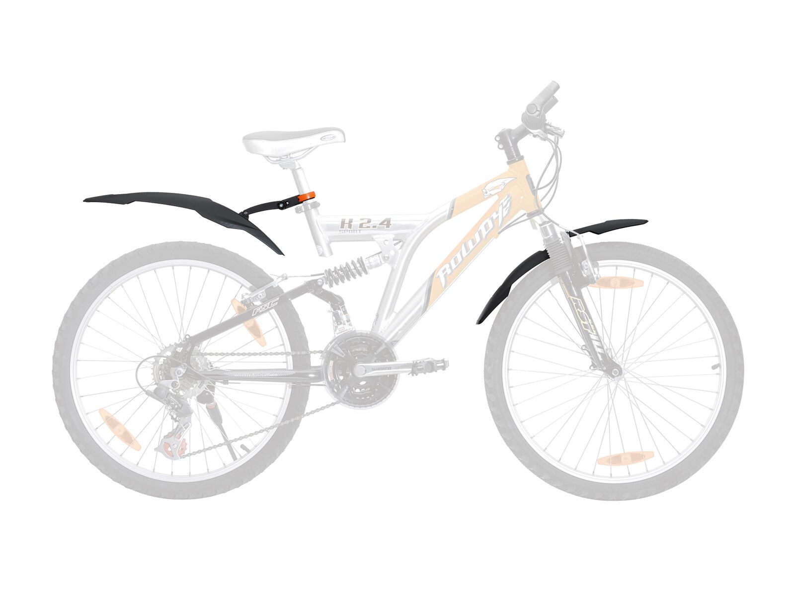 SKS Rowdy Set - 20-24 Zoll, schwarz - Bild 2