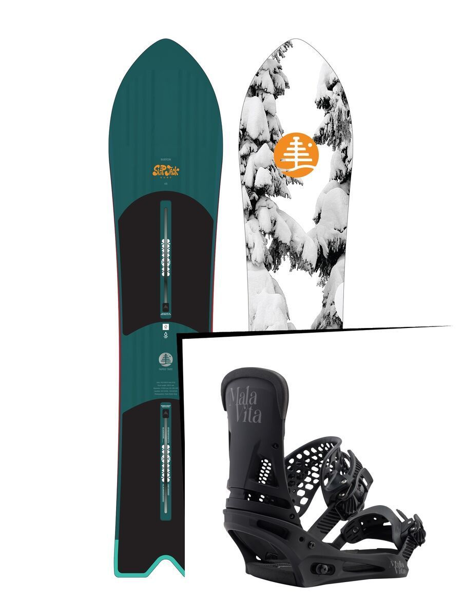 Set: Burton Skipjack Surf 2017 +  Malavita (1712843S) - Bild 1