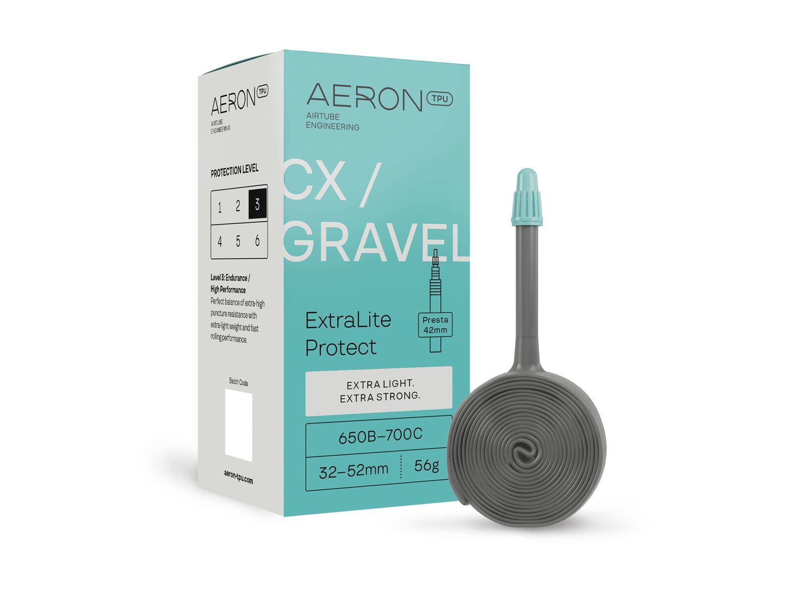 Aeron CX/Gravel - ExtraLite Protect / 32-52 / SV42 / 650B-700C - Bild 1