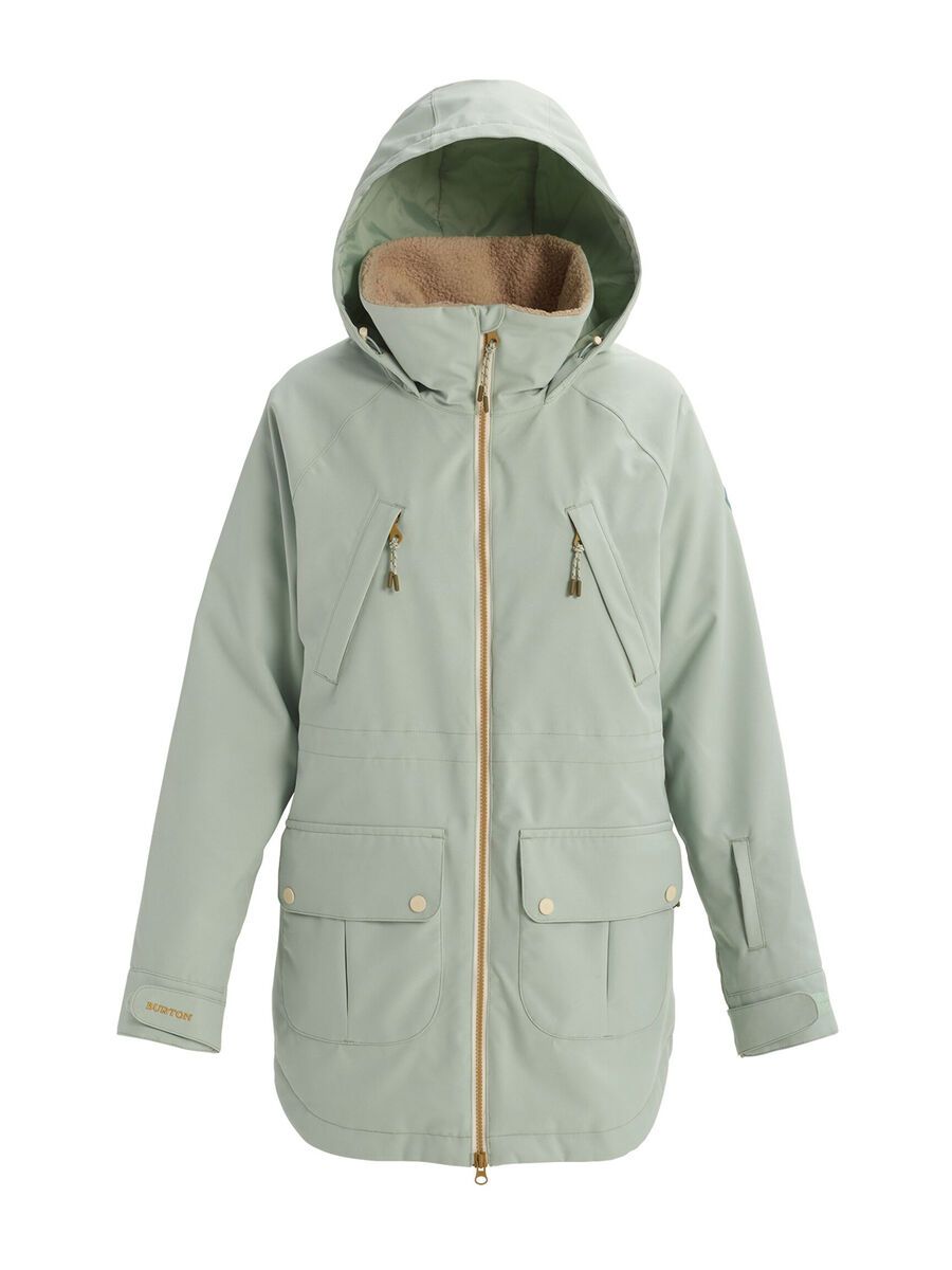 Burton Women's Prowess Jacket, aqua grey/aqua grey revel stripe - Bild 1