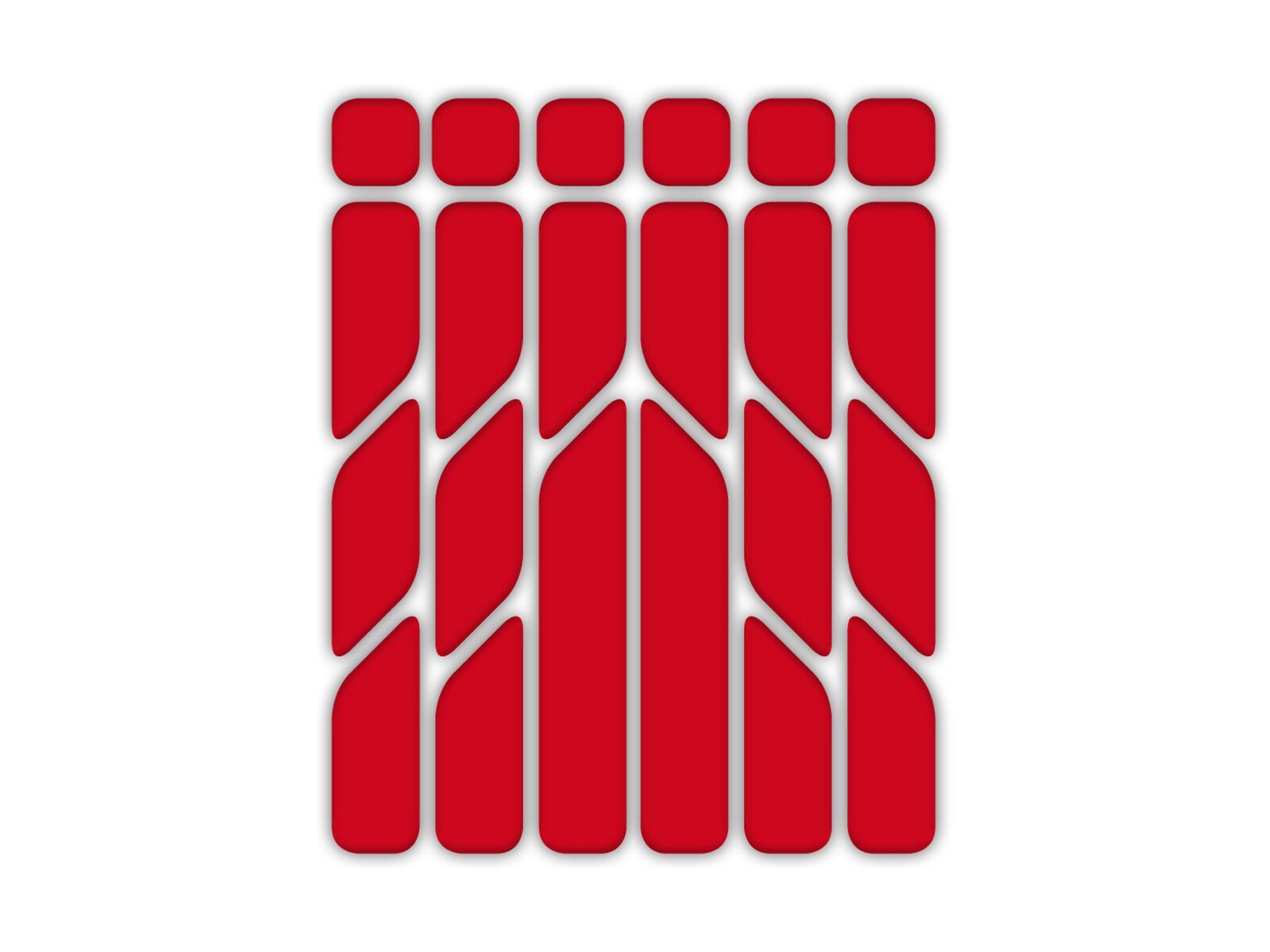 Riesel Design reflex, red - Bild 1