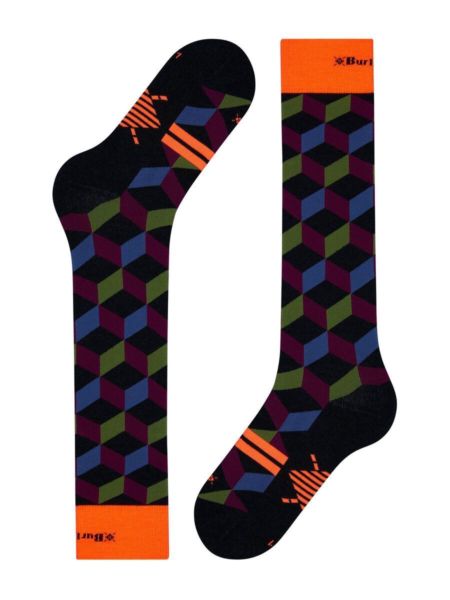 Falke Burlington Snow Fun Girl Kniestrümpfe, black - Bild 2