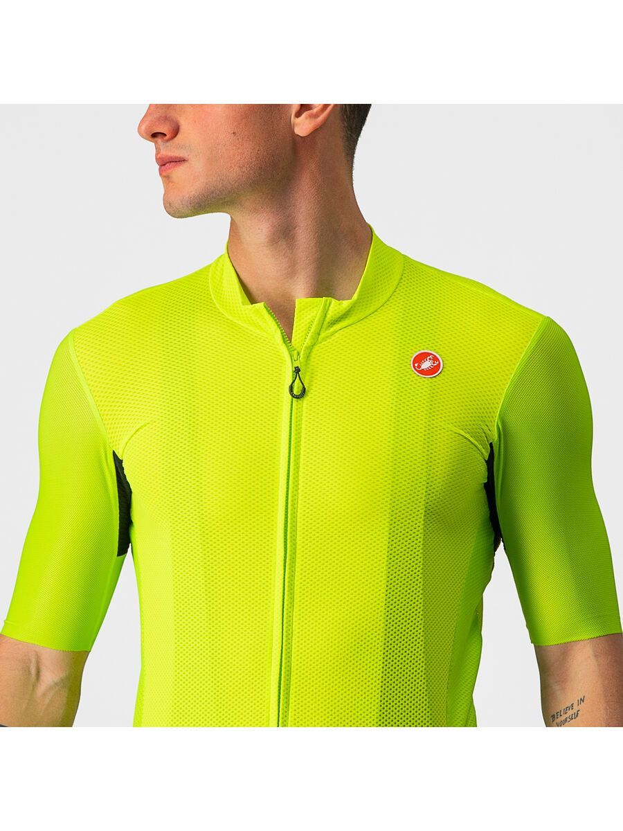 Castelli Endurance Elite Jersey, electric lime - Bild 7