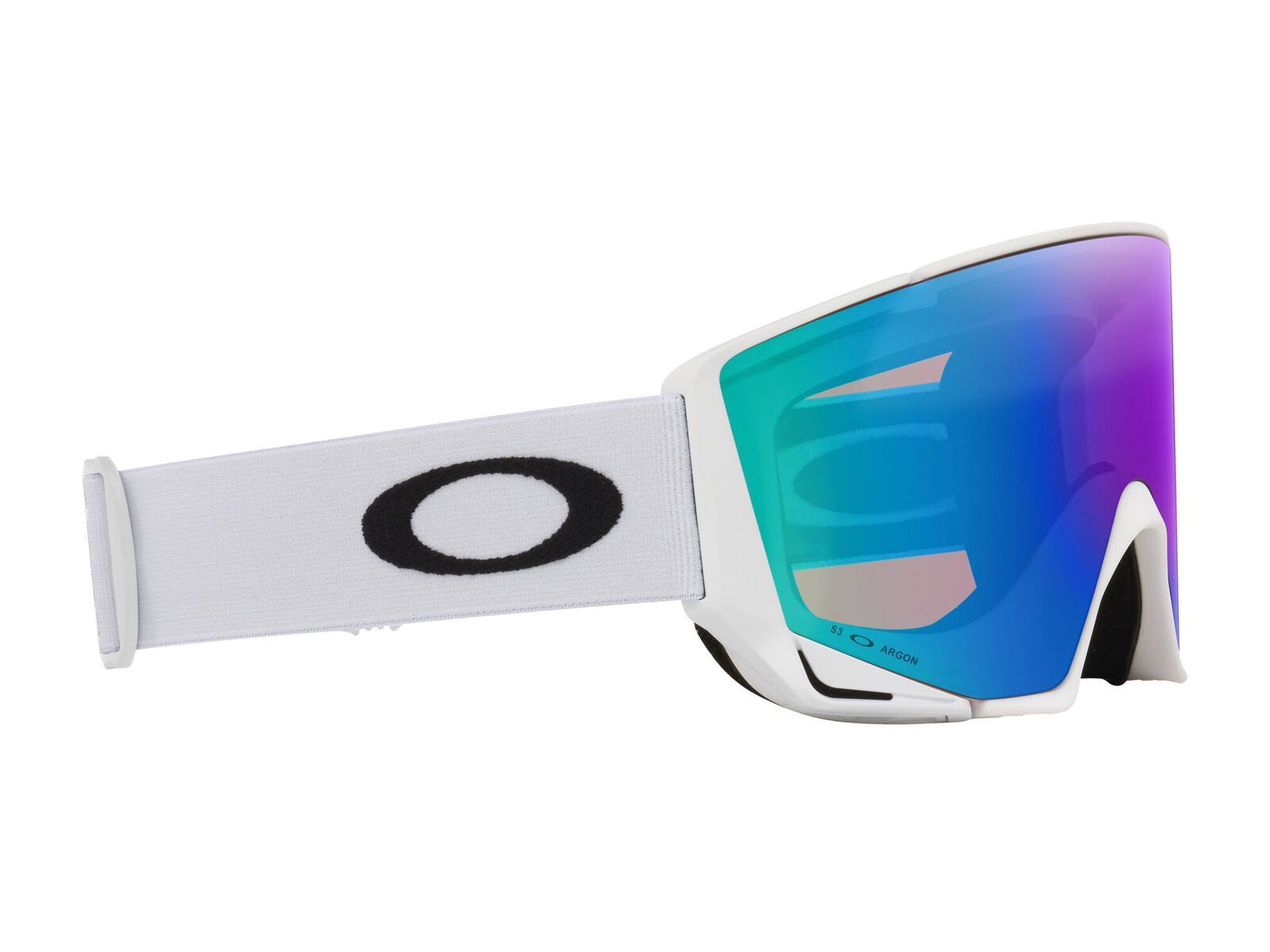 Oakley Flow Scape M, Prizm Snow Argon Iridium & Iced / matte white - Bild 12