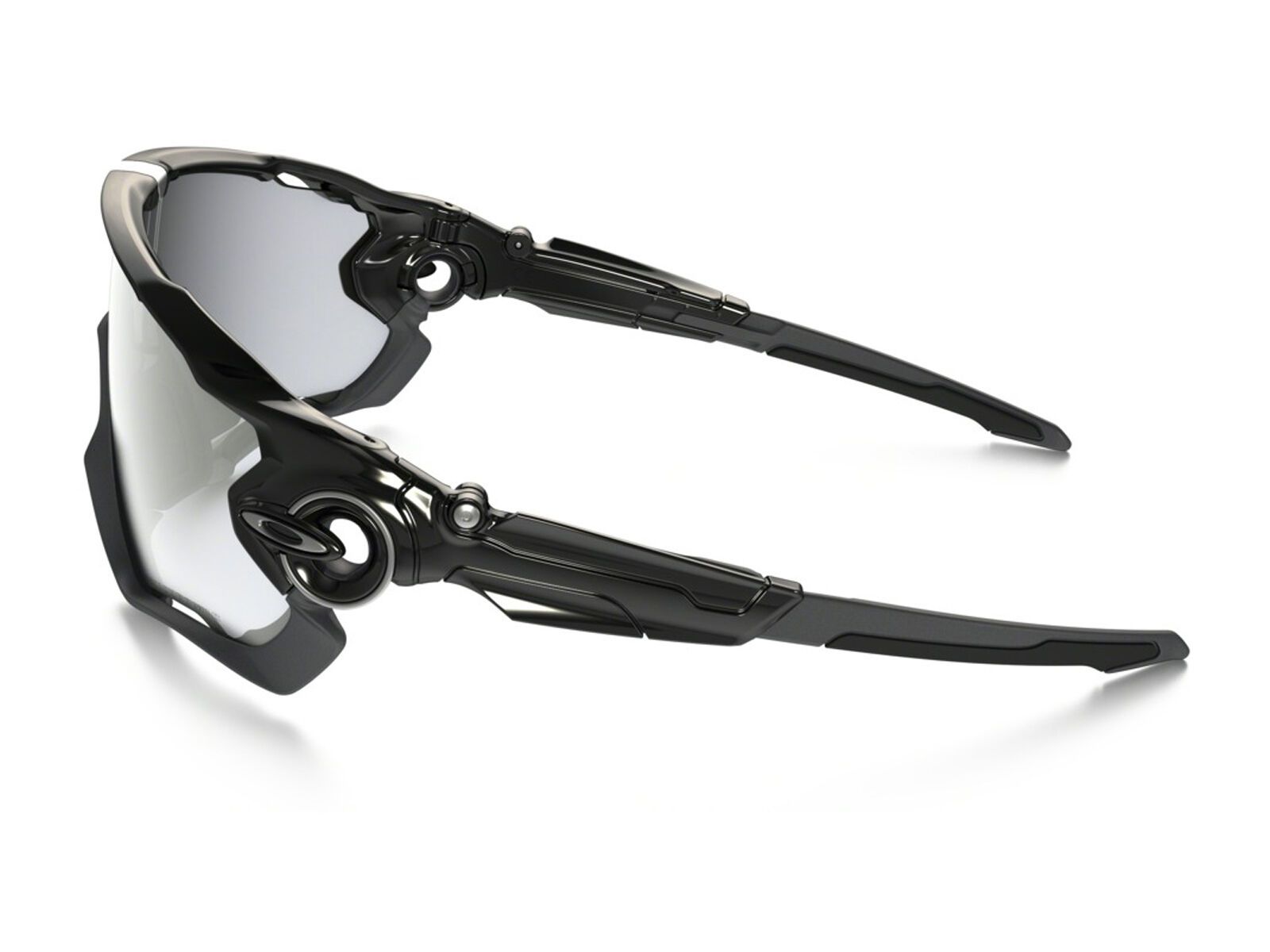 Oakley Jawbreaker Photocromatic, polished black/Lens: clear black iridium photocromatic - Bild 3