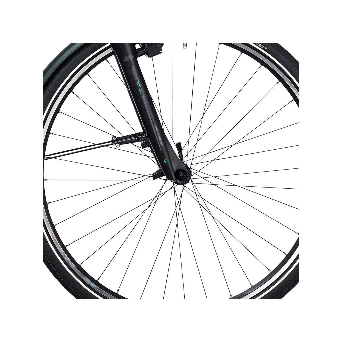 Cube Travel Hybrid Pro RT 400 Easy Entry, grey´n´flashgreen - Bild 2