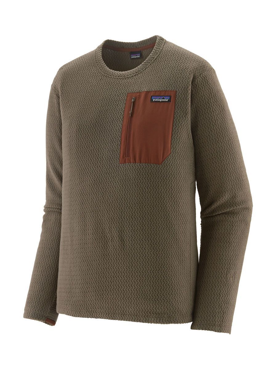 Patagonia Men's R1 Air Crew, marlow brown - Bild 1