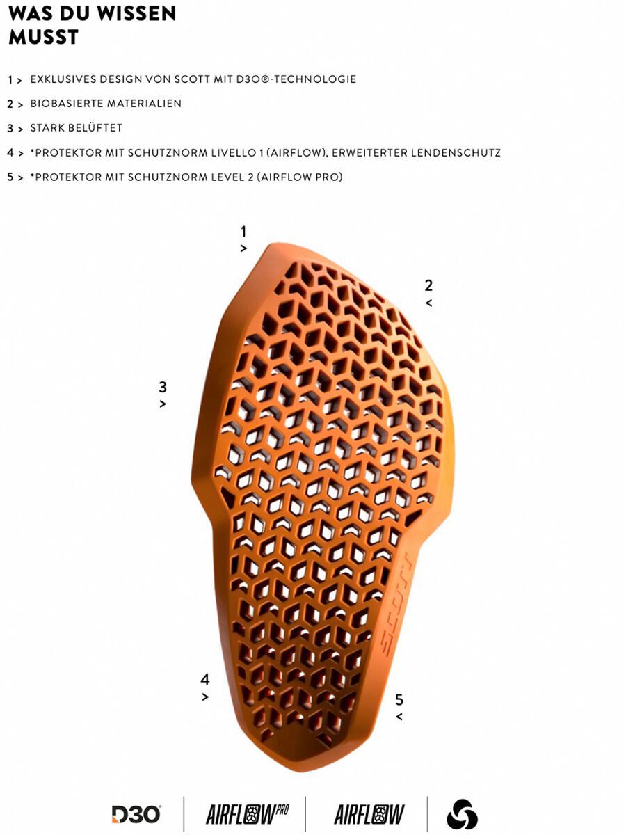 Scott Vest Airflow Junior, solid blue/white - Bild 3