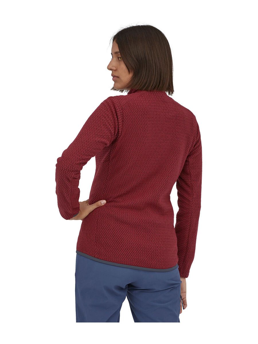 Patagonia Women's R1 Air Zip Neck, sequoia red - Bild 3