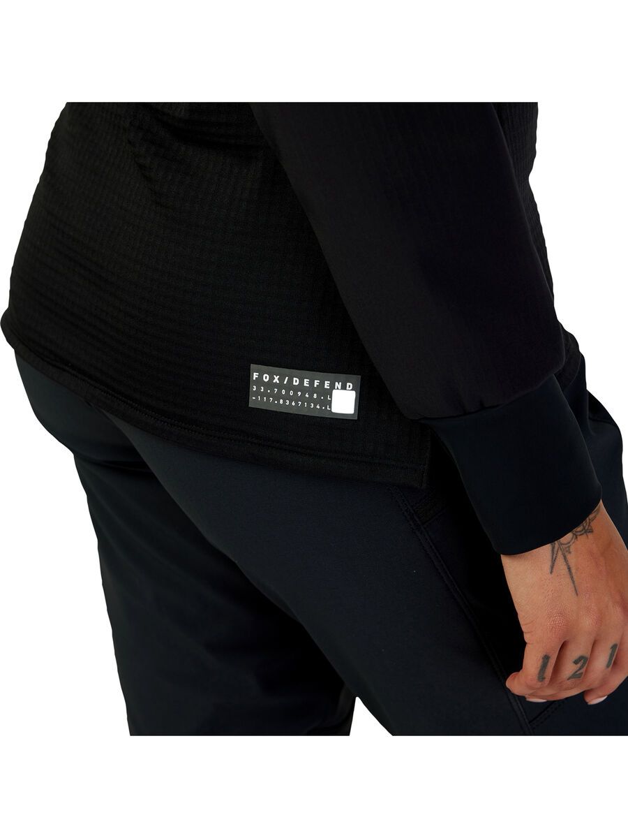 Fox Women Defend Thermal Hoodie, black - Bild 6