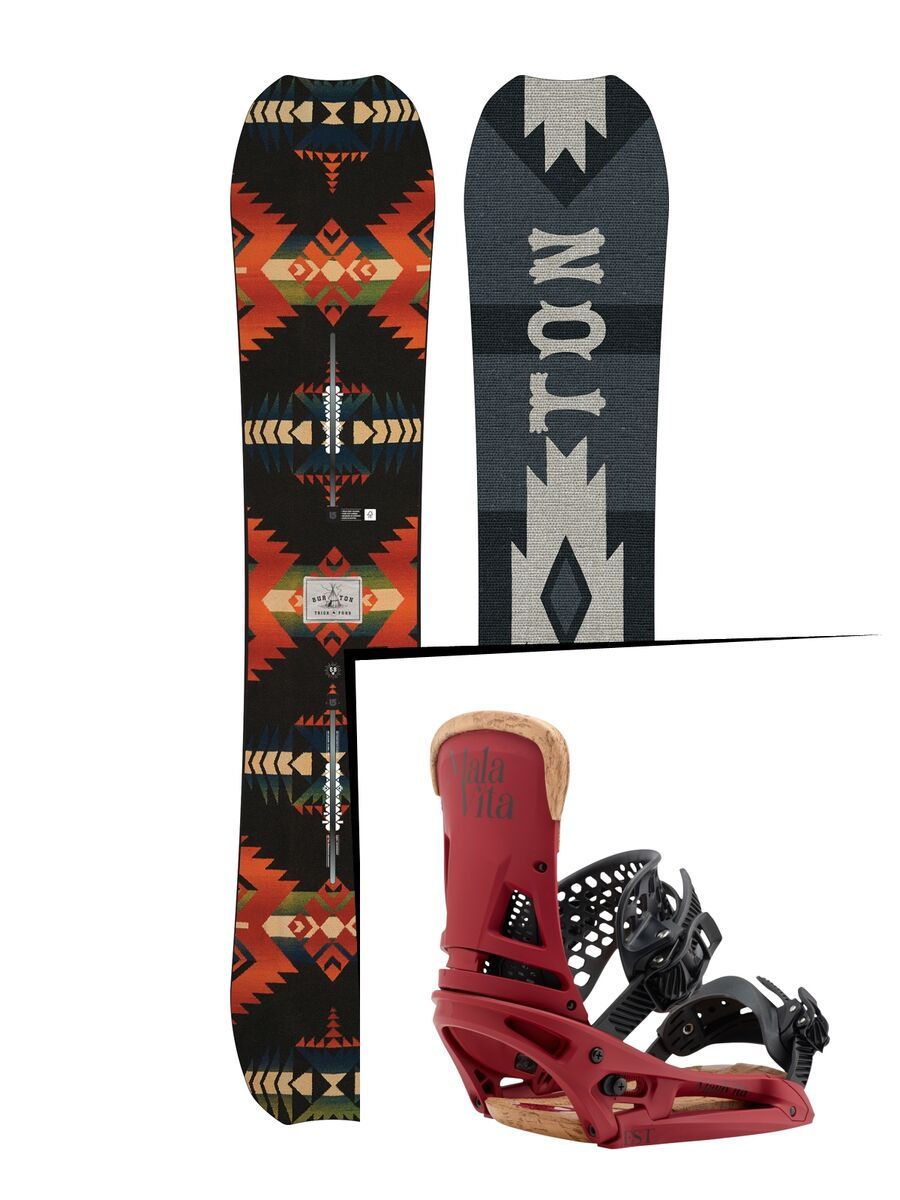 Set: Burton Trick Pony 2017 +  Malavita EST (1712870S) - Bild 1