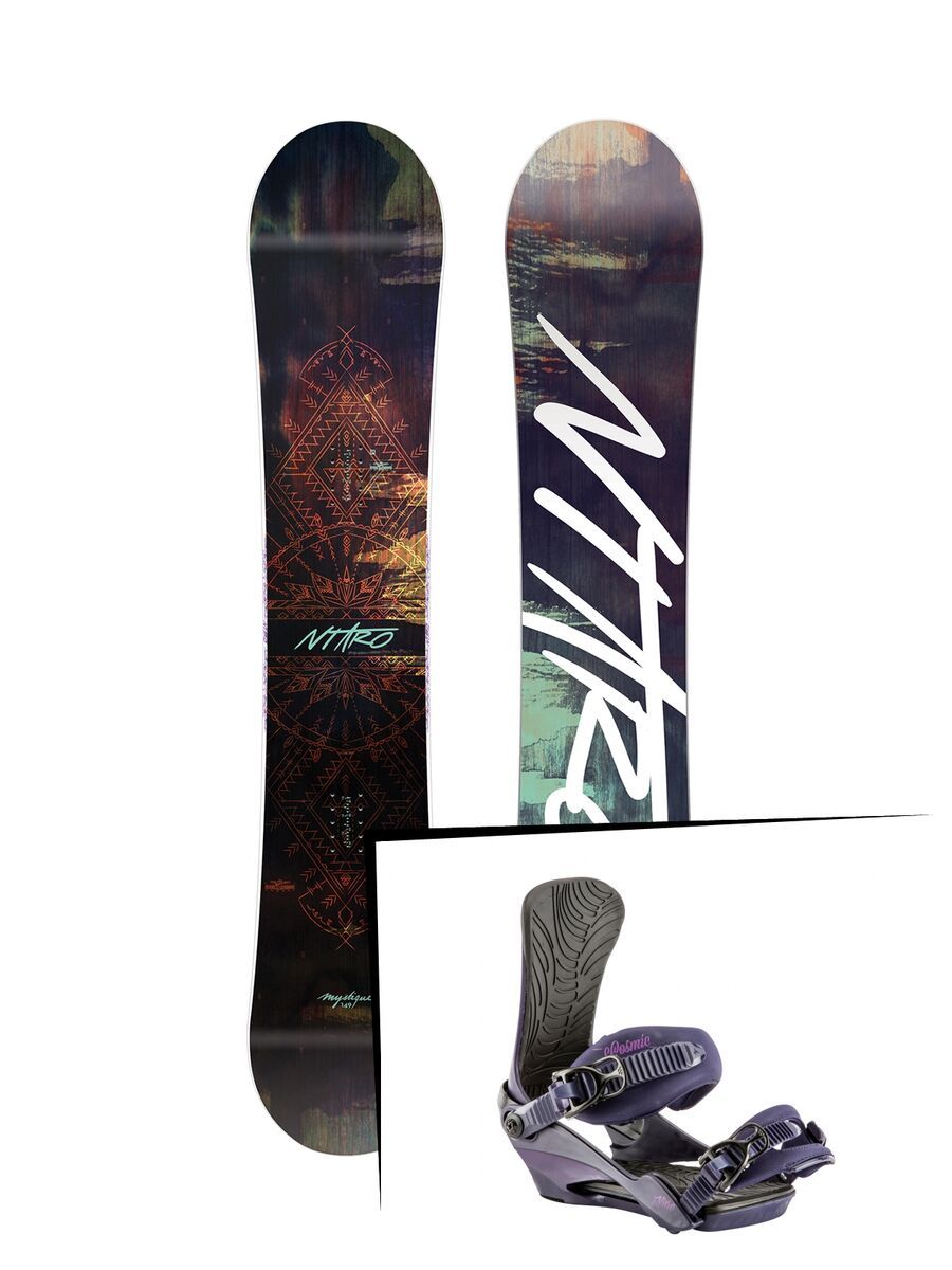 Set: Nitro Mystique 2019 + Nitro Cosmic deep purple - Bild 1