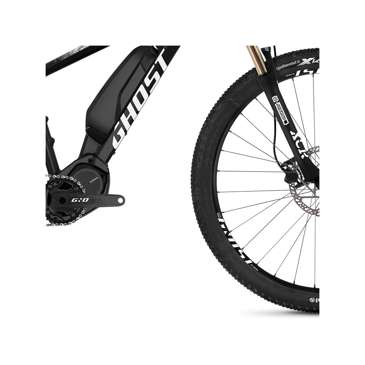 Ghost Hybride Kato S3.9 AL, night black/star white - Bild 4