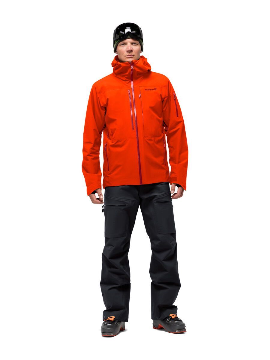 Norrona lofoten Gore-Tex Insulated Jacket M's, arednalin/rhubarb - Bild 2