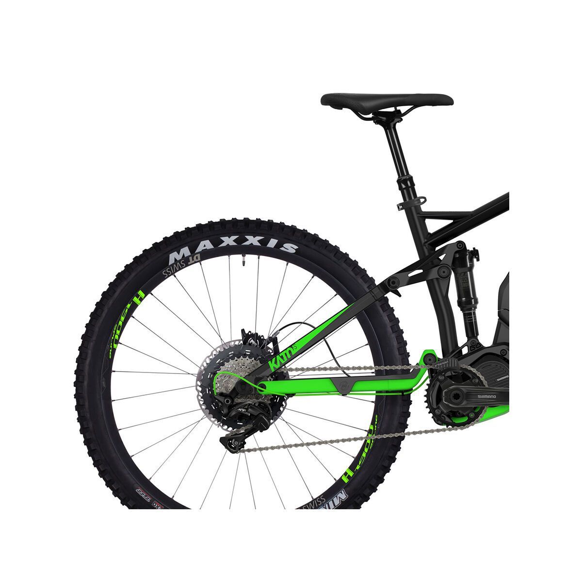 Ghost Hybride Kato FS S6.7+ AL, night black/neon green - Bild 6