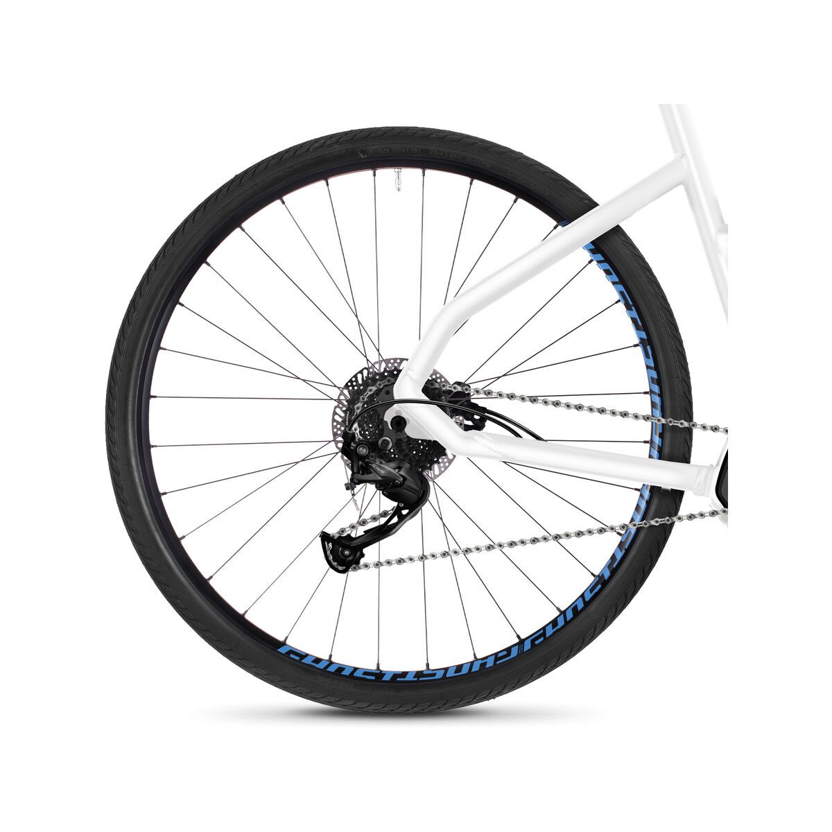 Ghost Hybride Square Cross B2.9 W AL, star white/night black/vibrant blue - Bild 4