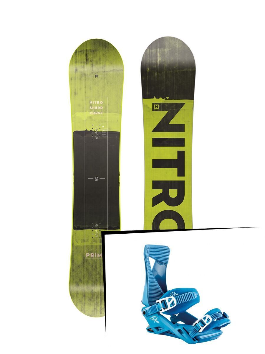 Set: Nitro Prime Toxic Wide 2019 + Nitro Zero blue bird - Bild 1