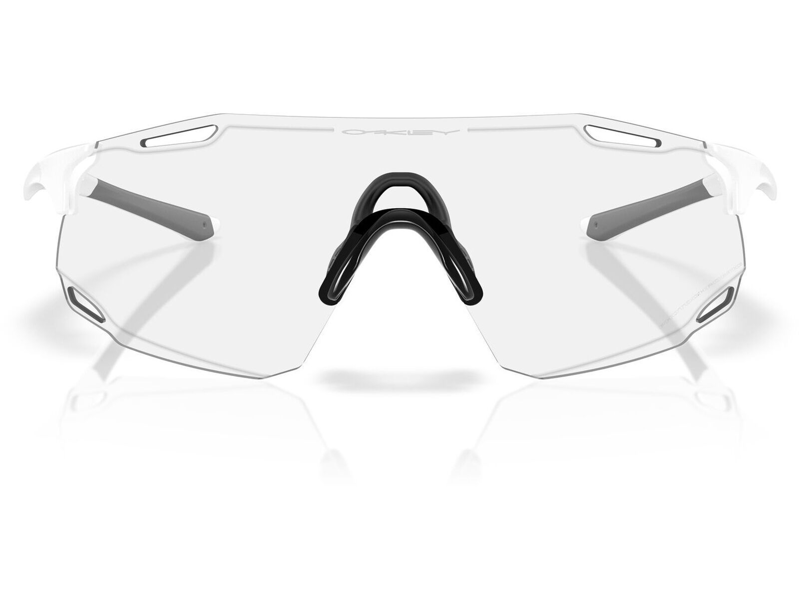 Oakley Cybr Dyno Cyber Collection, Clear To Black Iridium Photochromic  / matte white - Bild 9