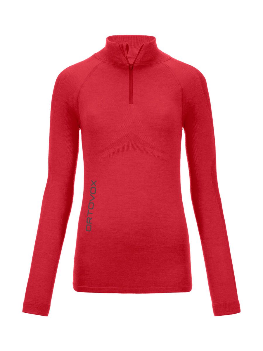 Ortovox 230 Merino Competition Zip Neck W, hot coral - Bild 1