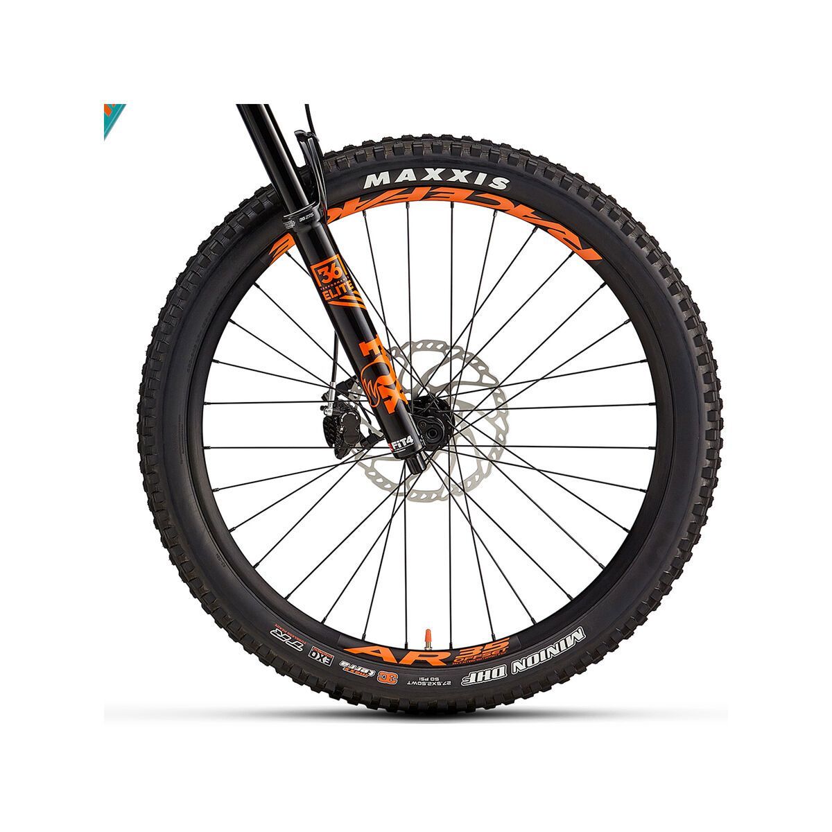 Rocky Mountain Altitude Powerplay Carbon 70, billy ocean/black in black/fox racing orange - Bild 4