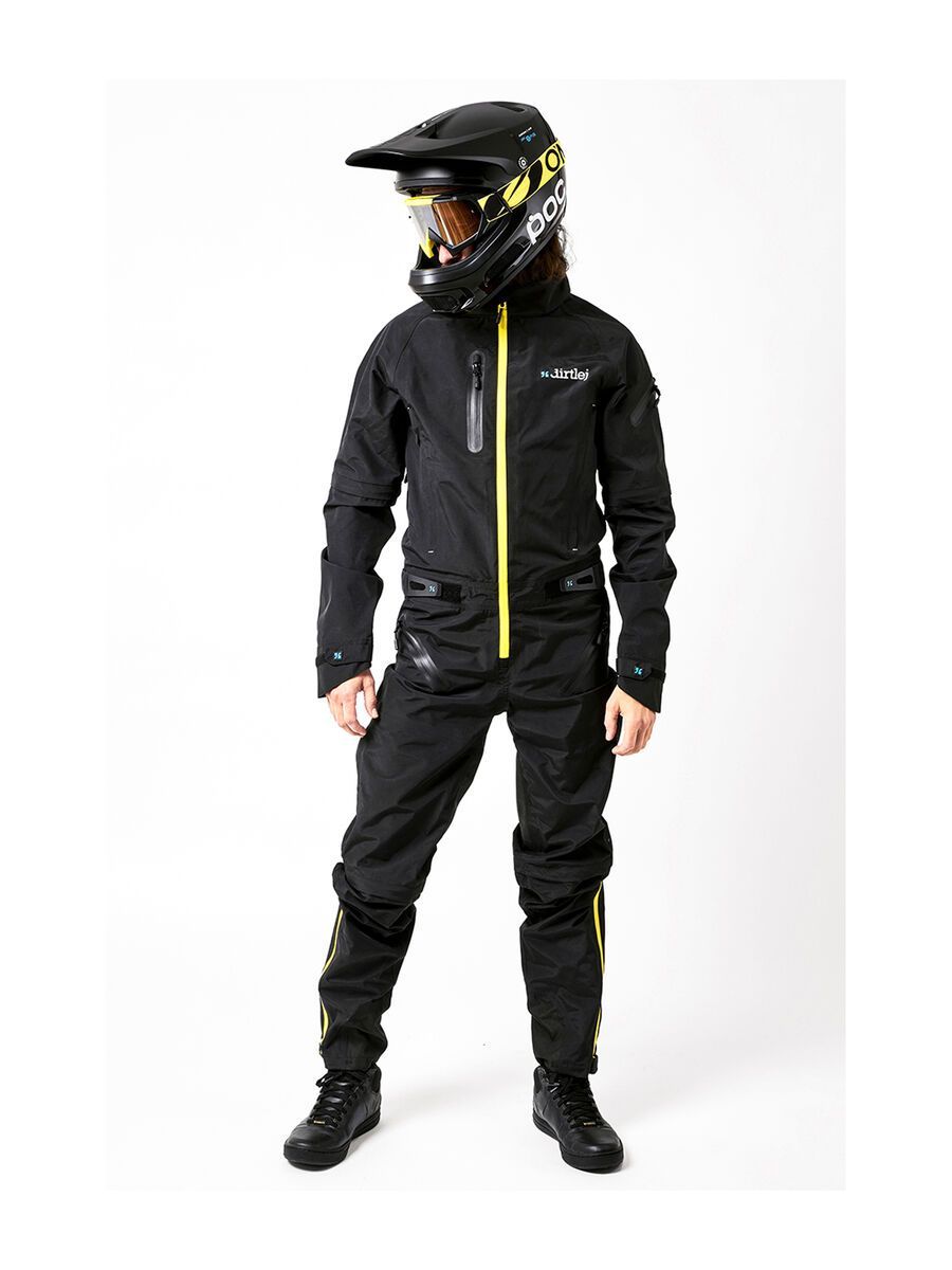 dirtlej DirtSuit SFD Edition, black/lime - Bild 2