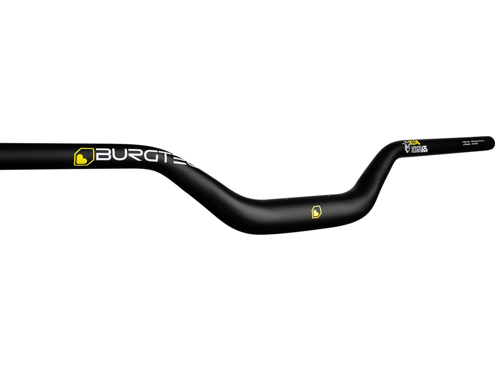 Burgtec Ride High Josh Bryceland Signature Alloy Handlebar - 35 / 65 mm Rise - Bild 2