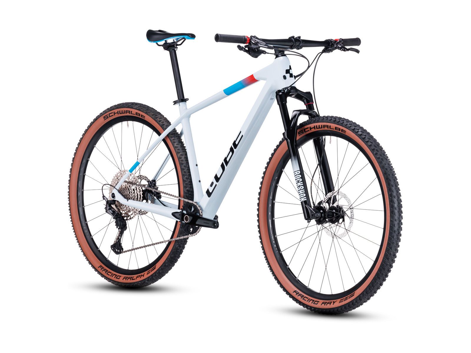 Cube Reaction C:62 Pro, white´n´blue´n´red - Bild 2