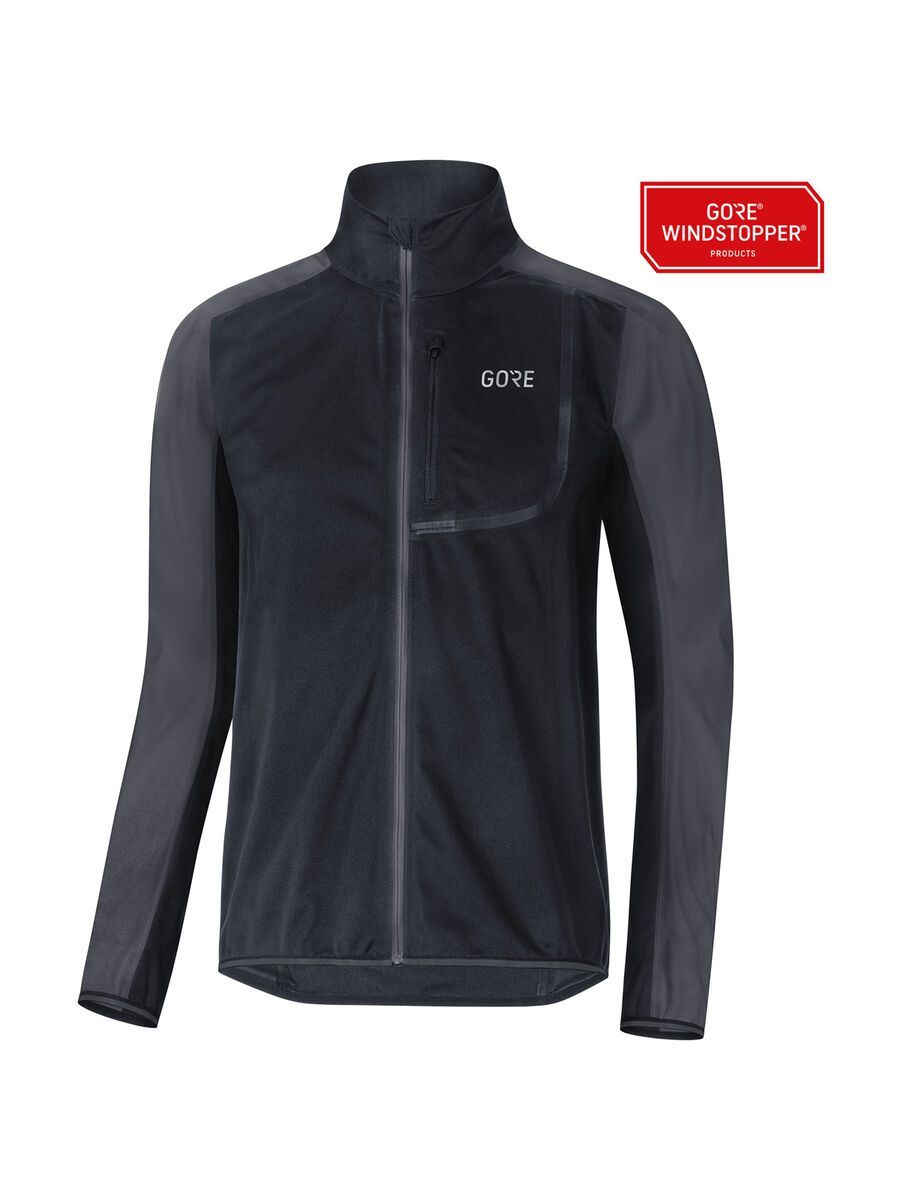 GOREWEAR C3 Gore Windstopper Jacke, black/terra grey - Bild 2