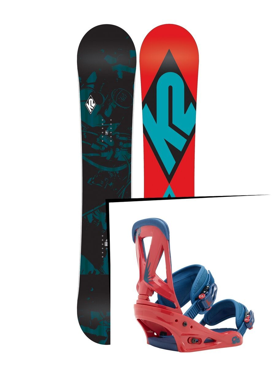 Set: K2 Standard 2016 + Burton Custom (1464190S) - Bild 1