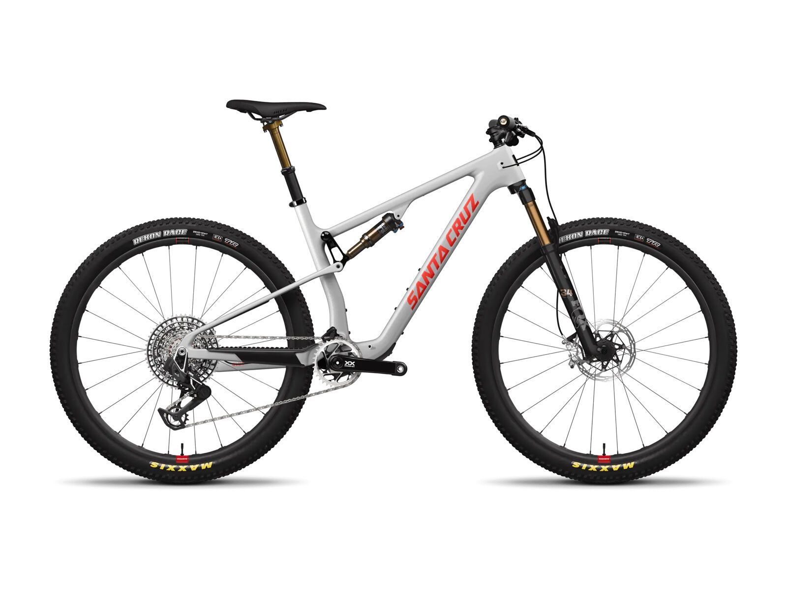 Santa Cruz Blur CC / XX SL AXS TR / RSV / 29, matte silver - Bild 1