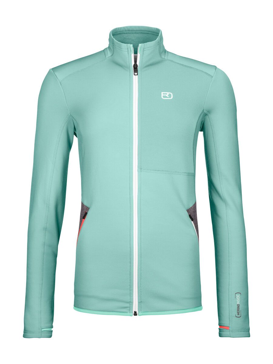Ortovox Merino Fleece Jacket W, ice waterfall - Bild 1