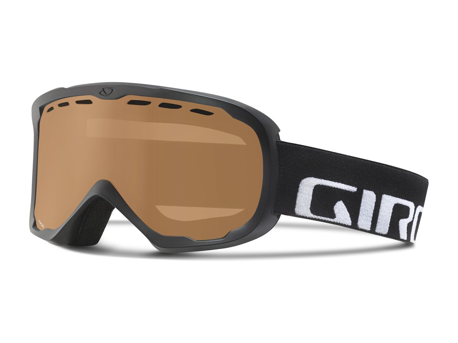 Giro Focus, black wordmark/amber rose - Bild 1